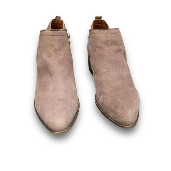 Franco Sarto Laslo Tan Ankle Booties Shoes Leather Women’s size 9 - Picture 4 of 14